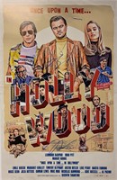 Autograph Once Upon a Time in Hollywood Poster