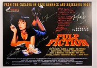 Autograph Pulp Fiction Poster