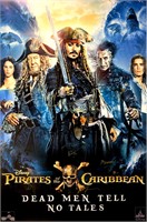 Autograph Pirates of the Caribbean Poster