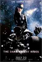 Autograph Dark Knight Rises Poster