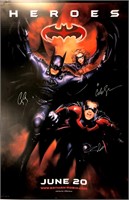 Autograph Batman Robin Poster