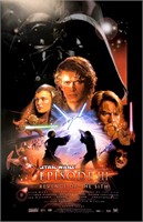 Autograph Star Wars Revenge of the Sith Poster