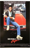 Beverly Hills Cop Poster Autograph