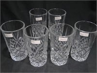 6 Waterford Crystal Cups