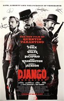 Django Poster Leonardo DiCaprio Autograph