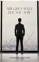 Fifty Shades of Grey Poster Autograph