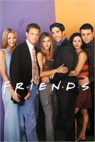 FRIENDS Poster Jennifer Aniston Autograph