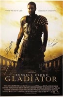 Gladiator Poster Russell Crowe Autograph