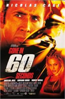 Gone in 60 Seconds Poster Autograph