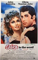 Grease Poster Autograph