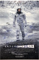 Interstellar Poster Autograph