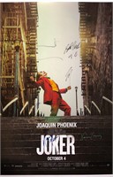Joker 2019 Poster Autograph
