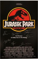 Jurassic Park Poster Autograph