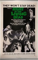 Night of Living Dead Poster Autograph