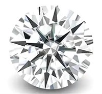 1.0ct Unmounted Moissanite Diamond