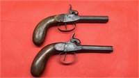 (2) BLACK POWDER PISTOLS