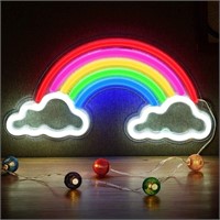 NEW $56 LED Neon Clouds & Rainbow Light