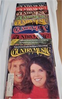 Nine Vintage Country Music Magazines