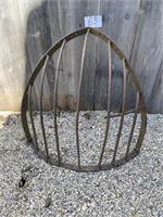WROUGHT IRON GRATE