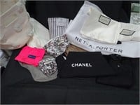 Mixed Lot of Small Cloth Bags / Gucci / Chanel