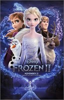 Autograph Frozen 2 Idina Menzel Poster