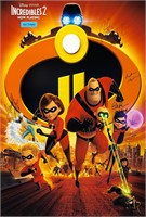The Incredibles 2 Poster Autograph