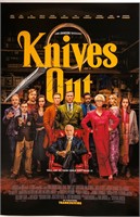 Autograph Knives Out Poster