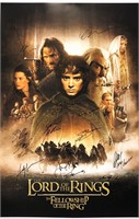 Autograph Lord of the Rings Poster