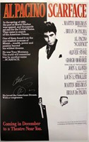 Autograph Scarface Poster Al Pacino