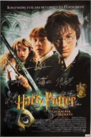 Signed Harry Potter Chamber Poster