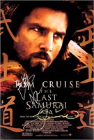 Tom Cruise Signed Last Samurai Poster
