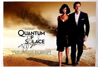 Daniel Craig Signed James Bond 007 Poster