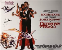 Signed James Bond 007 Octopussy Poster