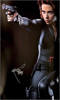 Signed Avengers Black Widow Poster
