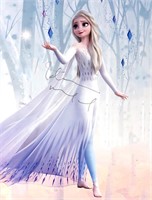 Idina Menzel Autograph Frozen 2 Poster