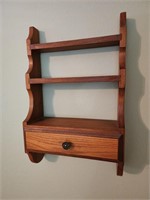 Small Wooden Hanging Shelf