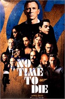 Autograph No Time To Die Poster