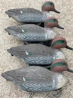 Lot of 4 small Vintage Duck Decoys