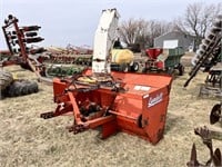 Lundell 8' snow blower with 3pt and 540 PTO