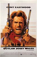 Signed Outlaw Josey Wales Poster