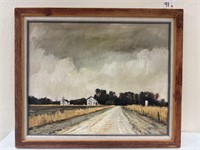 "Storm's a Coming" Painting by Robert E Ault
