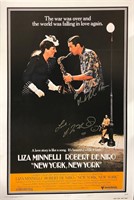 Signed New York Robert De Niro Poster