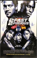 Autograph 2 Fast 2 Furious Poster