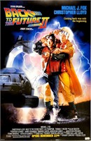 Autograph Back to Future Poster