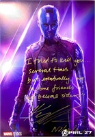 Autograph Guardians Galaxy Poster