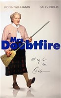 Autograph Mrs. Doubtfire Poster