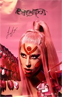 Autograph Lady Gaga Chromatica Poster