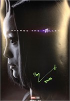 Autograph Avengers Poster