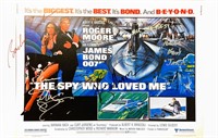 Autograph Spy Who Loved Me Poster