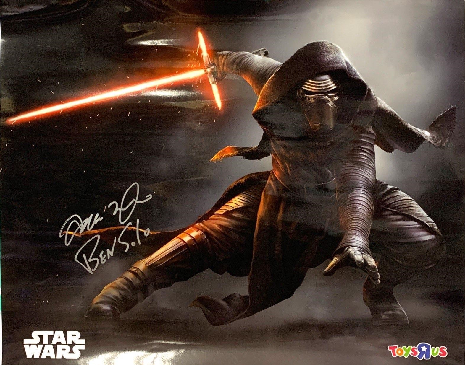 Autograph Star War Offical Poster